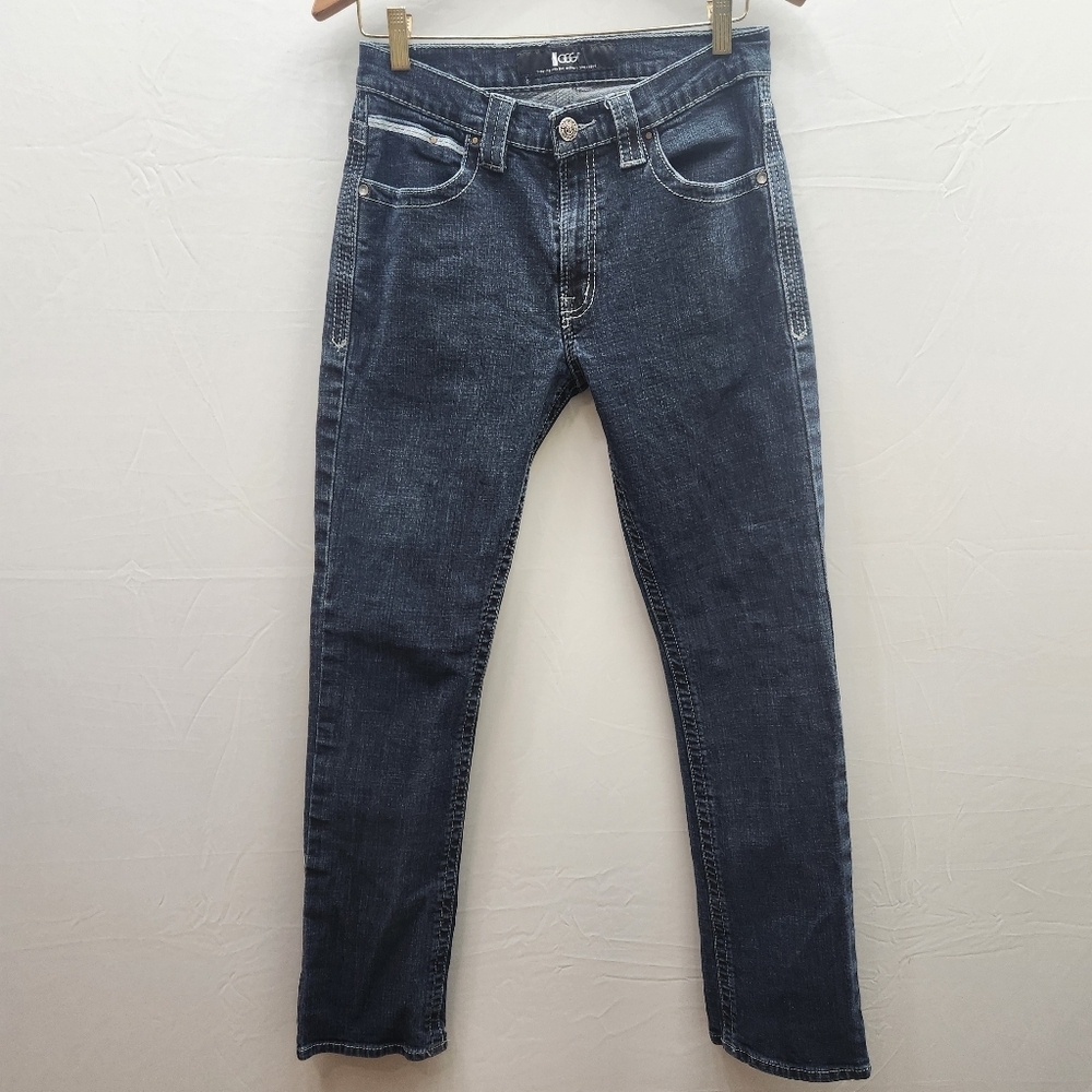 OGGI Blue Straight Fit Jeans for Men 30X32
